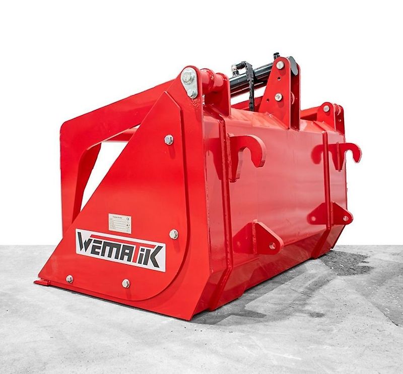 WEMATIK Greifschaufel 1,50 m mit Euroaufnahme verschiedene Größen