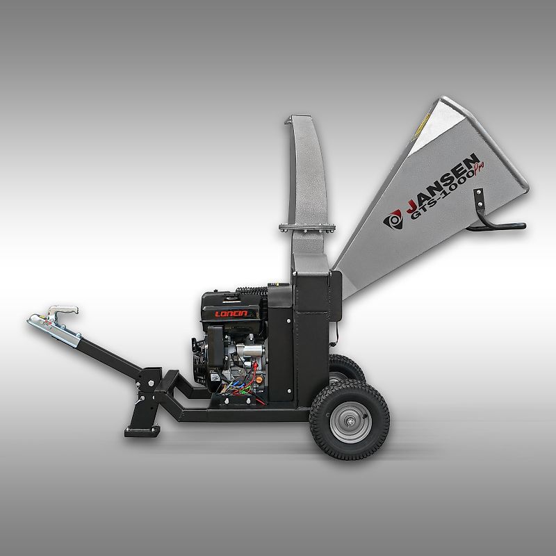 Jansen Schredder Jansen GTS-1000pro, Gartenschredder, Gartenhäcksler, 15 PS