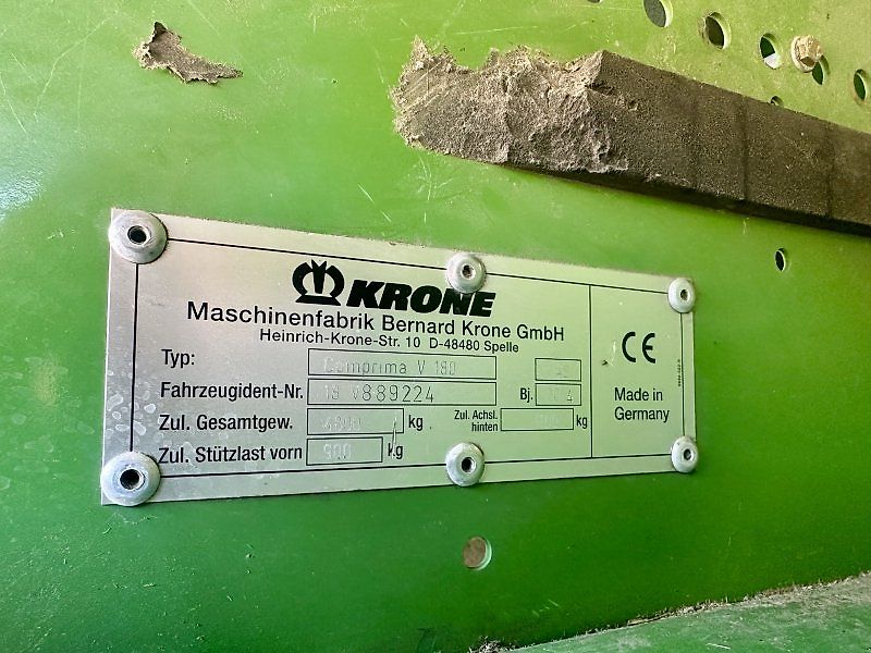 Krone Comprima V 180 XC
