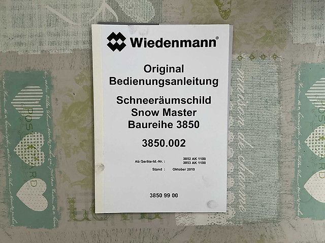 Wiedermann Snowmaster 3850