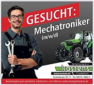 Mechaniker / Mechatroniker M/W/D Kastens Landtechnik