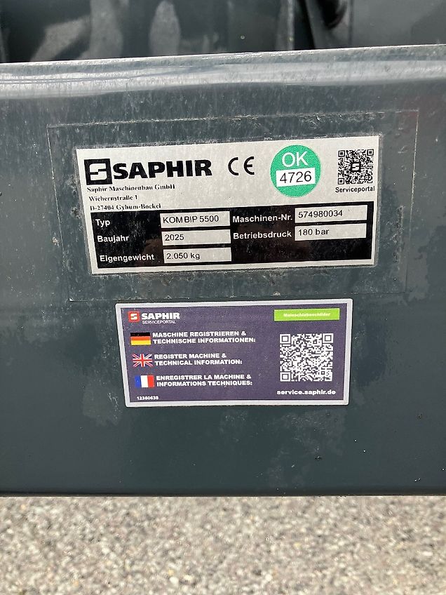 Saphir Kombi Plus 5500