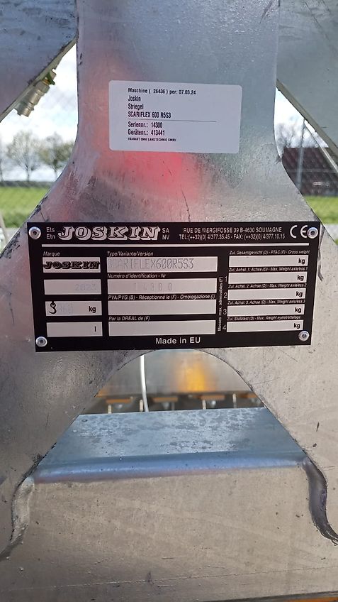 Joskin SCARIFLEX 600 R5S3
