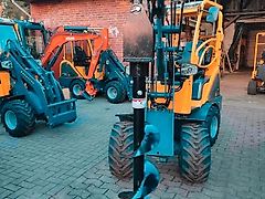 NEU Erdbohrer mit Palettengabelaufnahme für Radlader, Hoflader, Traktor, Frontlader & Schlepper - z.B Eurotrac oder Weidemann - Garten- & Landschaftsbau Straßenbau Forstwirtschaft Landwirtschaft