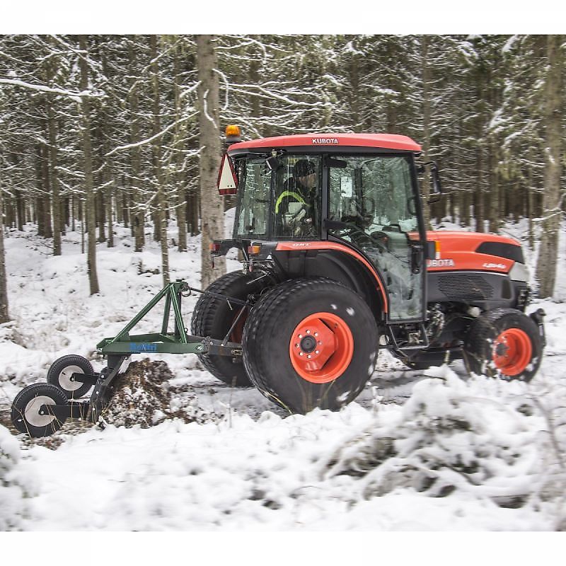 MD Kellfri Planierschild 2,1 m, 2,3 m, inkl. Räder