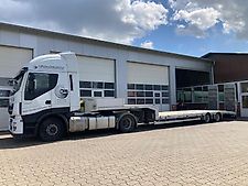 Iveco Sattelzugmaschine/LKW Iveco Stralis 460E6 mit Tieflader