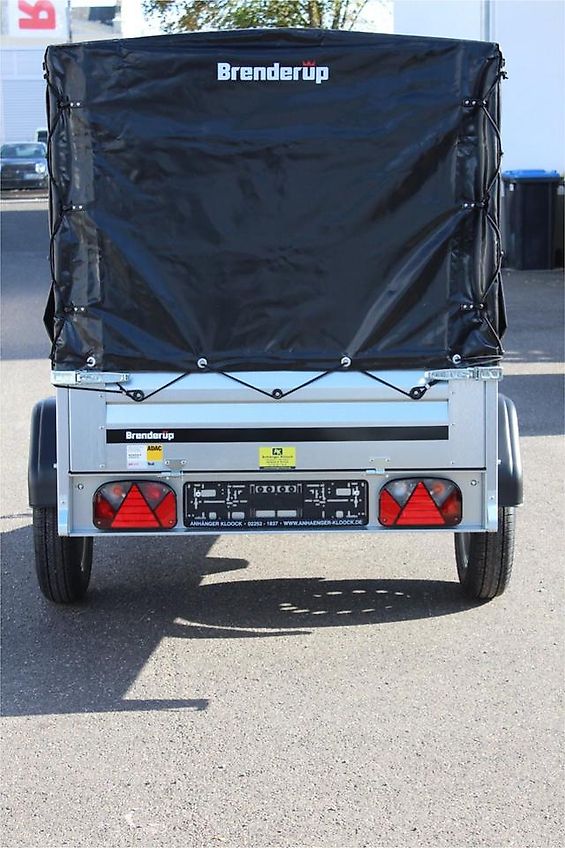 Brenderup 1205 SUB 750 Kippi inkl. Plane Spriegel & Stützrad