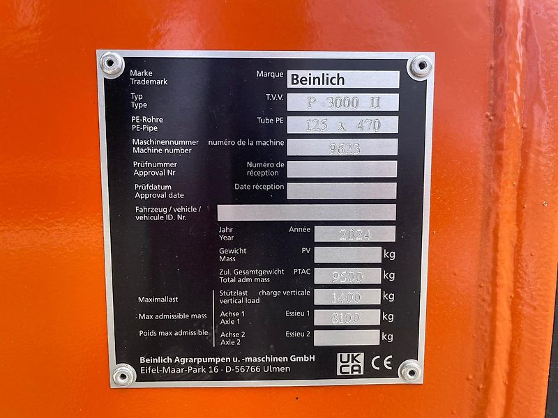 Beinlich Primus 3000 II 125x470