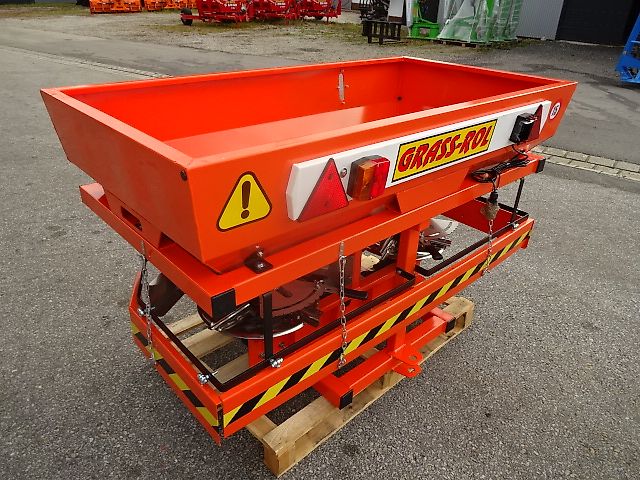 Grass- Rol- Salzstreuer - NEU-  600 oder 1000 Liter  - Doppelscheibenstreuer -  Verzinkt- und Lackiert NEUE- N0 56/ 3- Salzstreuer - 600 und Liter 1000 möglich