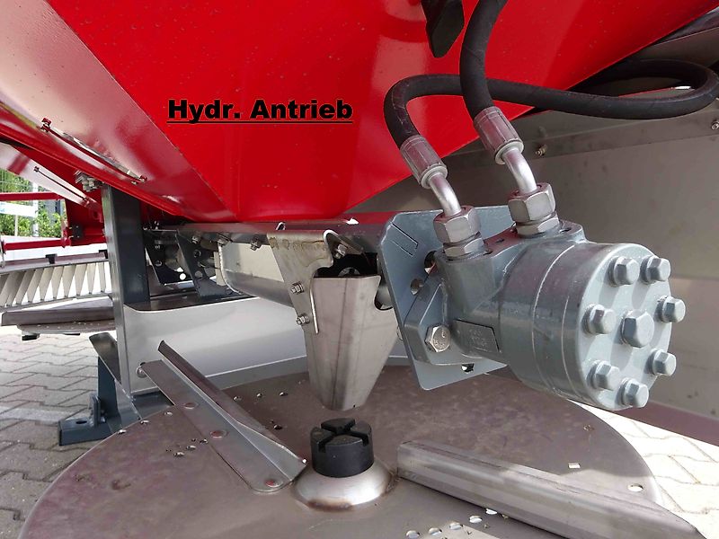 Unia 2-Scheiben Düngerstreuer mit Fahrgestell, MXL 3000, NEU, Streubreite bis 36 m, 3000 Ltr. Behälter