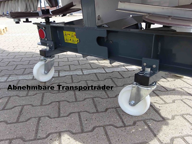 Unia 2-Scheiben Düngerstreuer mit Fahrgestell, MXL 3000, NEU, Streubreite bis 36 m, 3000 Ltr. Behälter