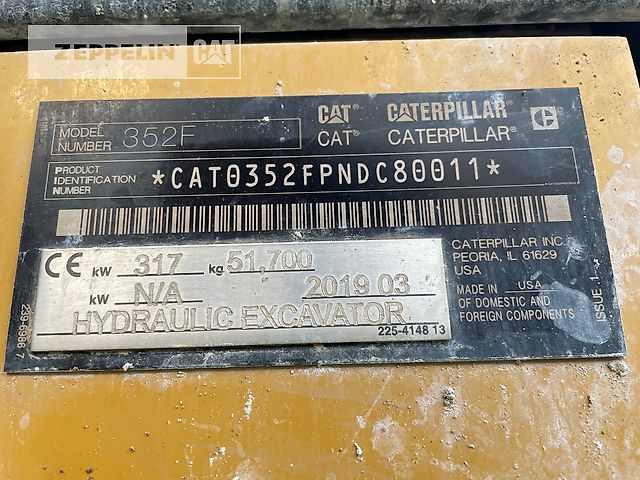 Caterpillar 352FL