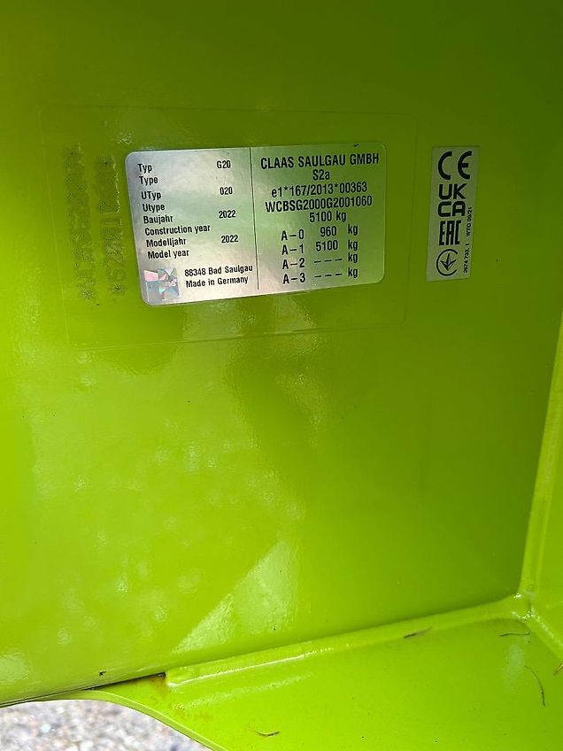 Claas 4800 Liner Business 4 Rotor Rake