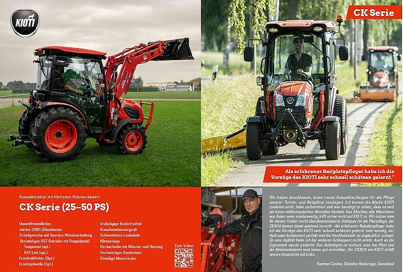 Kioti CK3530H - 7 Jahre oder 5000 Bh Garantie !!!