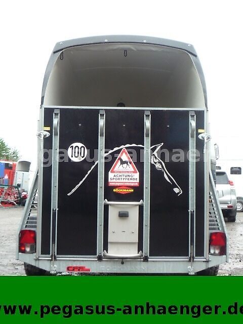 Böckmann Comfort 2-Pferdeanhänger Vollpolyester ALUBODEN