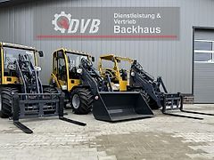 Eurotrac W12S mit Schutzdach und Euroaufnahme Radlader, Hoflader