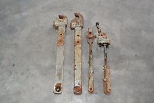 Unterlenker m. Fangtaschen u. Hubspindeln f. Deutz 5006,5206,5506