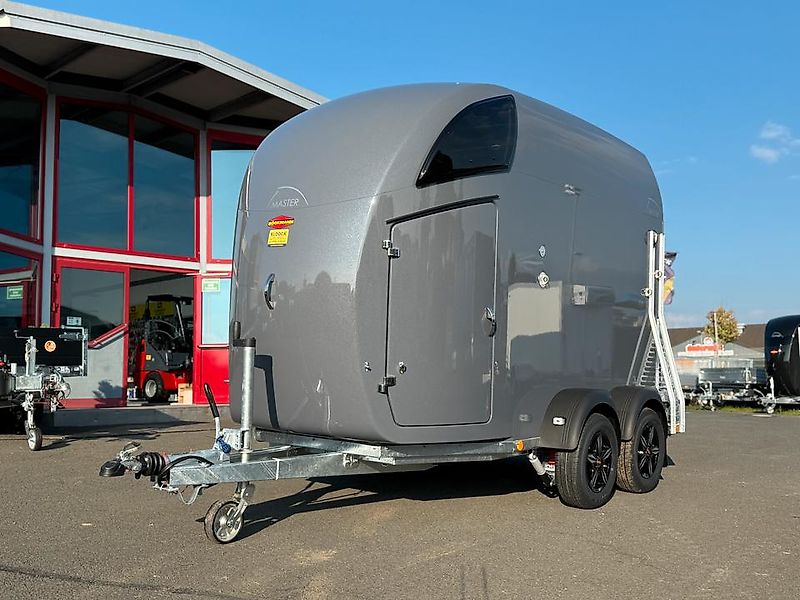 Böckmann Pferdeanhänger Master WCF grau ALU-Felgen 2,4 t Anhänger