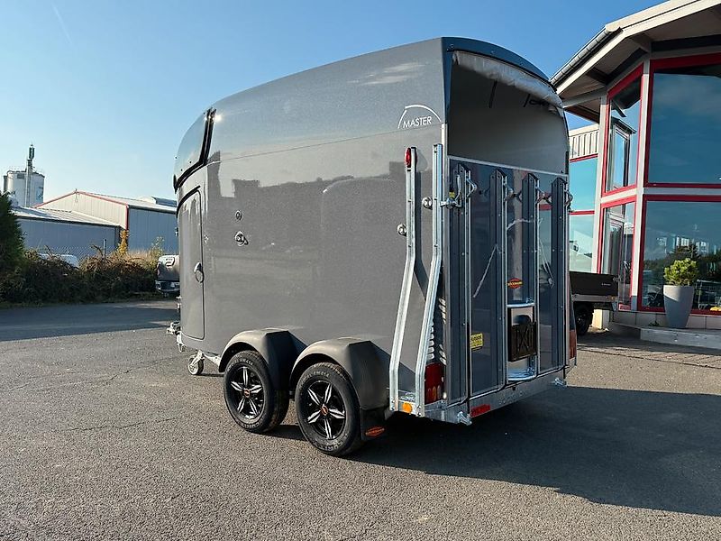 Böckmann Pferdeanhänger Master WCF grau ALU-Felgen 2,4 t Anhänger