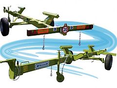 Rolmako Schneidwerktransportwagen - einachsig
