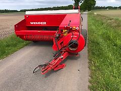 Welger Ap 830 mit Ballenschleuder P 23