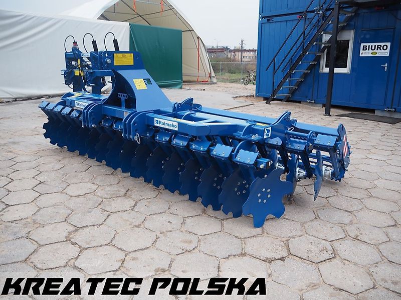 Rolmako U 693 Scheibenaggregat Hydraulisch klappbare Version, von 4 m bis 6 m