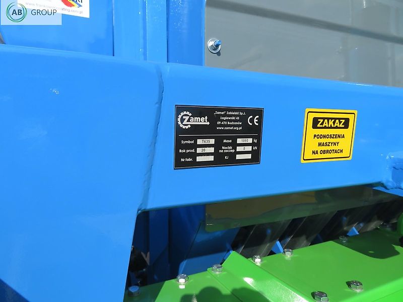 Zamet ścinacz zielonek T635 - 14,5m3