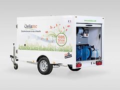 Oeliatec Belle Ile Unkrautvernichtungswagen mit Heißwasser