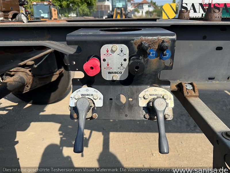 Kögel AW18/Wechselfahrgestell/BDF/Pneumatik