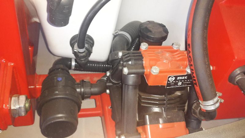 Unia TOP H REX 1200 Frontfass 85l/min hydr. Pumpe