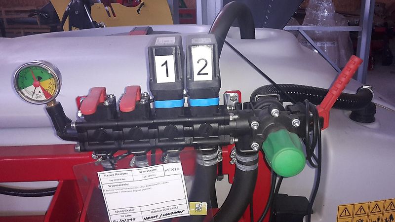 Unia TOP H REX 1200 Frontfass 85l/min hydr. Pumpe