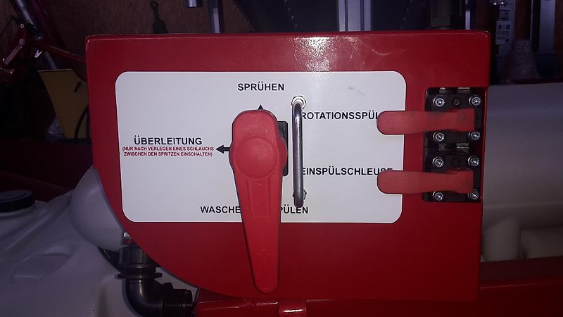 Unia TOP H REX 1200 Frontfass 85l/min hydr. Pumpe