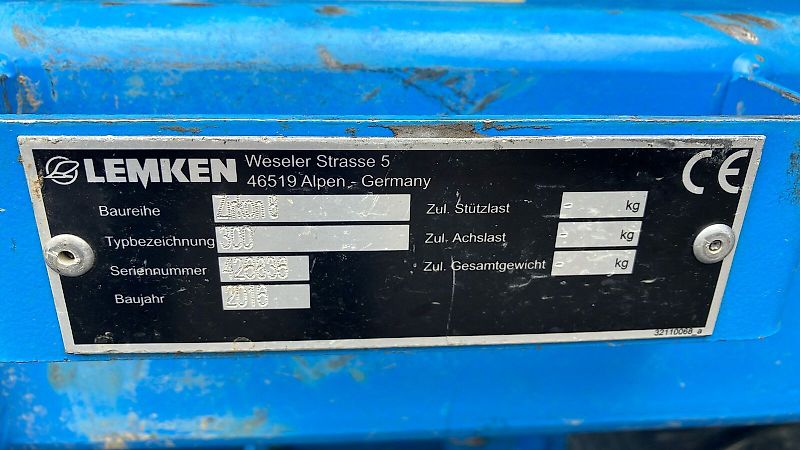 Lemken Solitair 9 300-DS 125 Zirkon 8 300