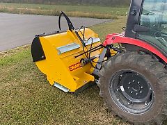 Omarv Mulcher mit Sammelwanne Schlegelmulcher Mulchgerät Mäher