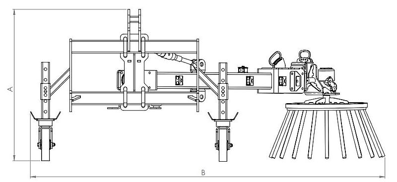 MD AT/MT Unkrautbürste