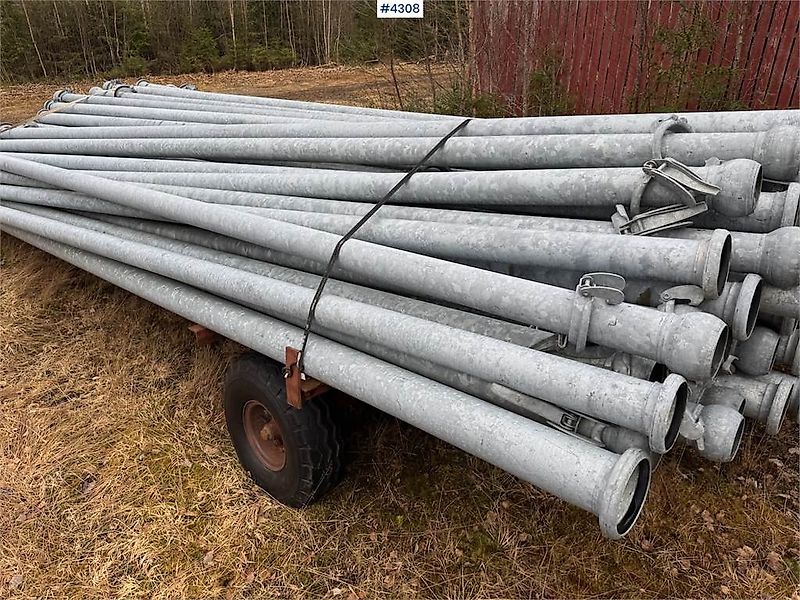 Irtec vanningsvogn med rør og pumpe