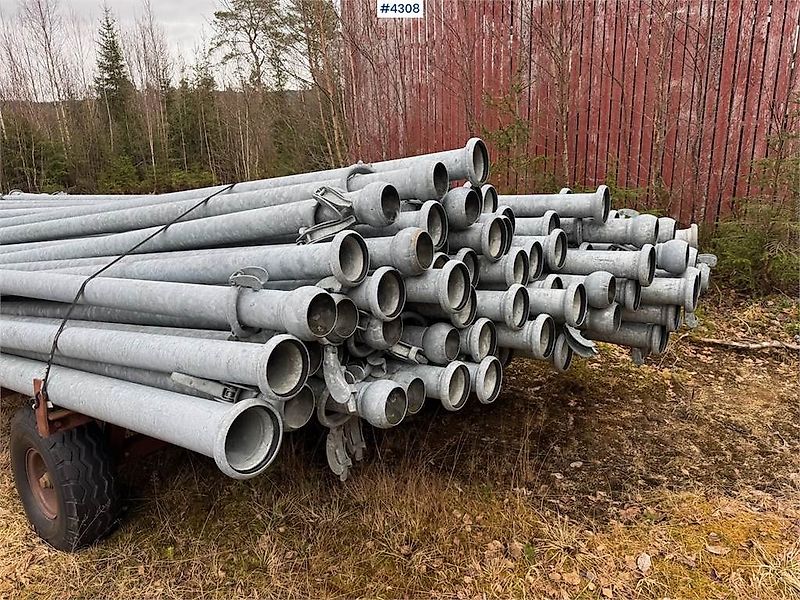 Irtec vanningsvogn med rør og pumpe