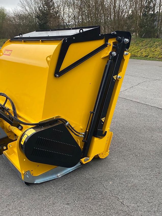 Omarv Mulcher mit Sammelwanne Schlegelmulcher Mulchgerät Mäher