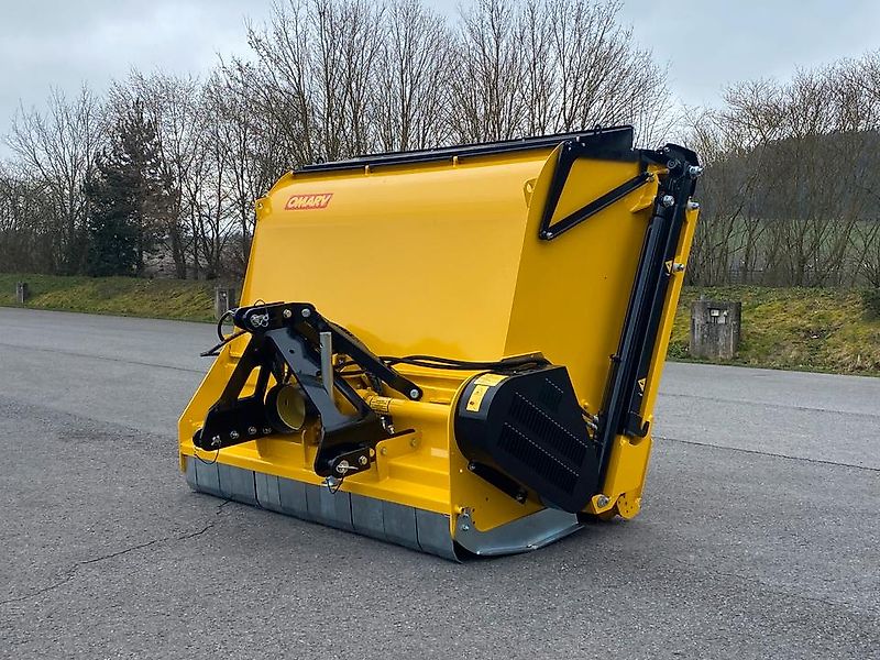 Omarv Mulcher mit Sammelwanne Schlegelmulcher Mulchgerät Mäher