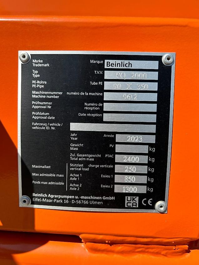 Beinlich Primus Quadro PQ 2000