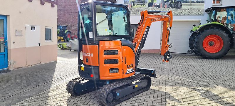 Hitachi ZX26U-6 Hitachi 2,7t mit Schwenkmotor/PowerTilt und Schnellwechsler HS03 - auch zur Miete!
