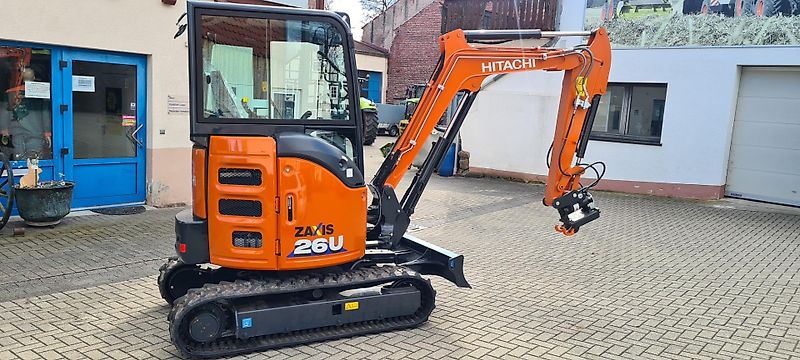 Hitachi ZX26U-6 Hitachi 2,7t mit Schwenkmotor/PowerTilt und Schnellwechsler HS03 - auch zur Miete!