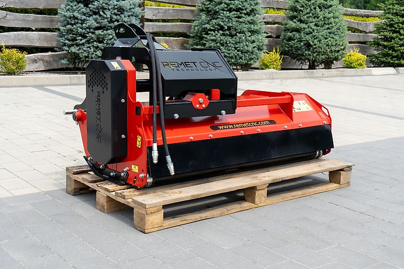 REMET CNC TECHNOLOGY SCHLEGELMÄHER FMS-140 MIT SEITENVERSCHIEBUNG